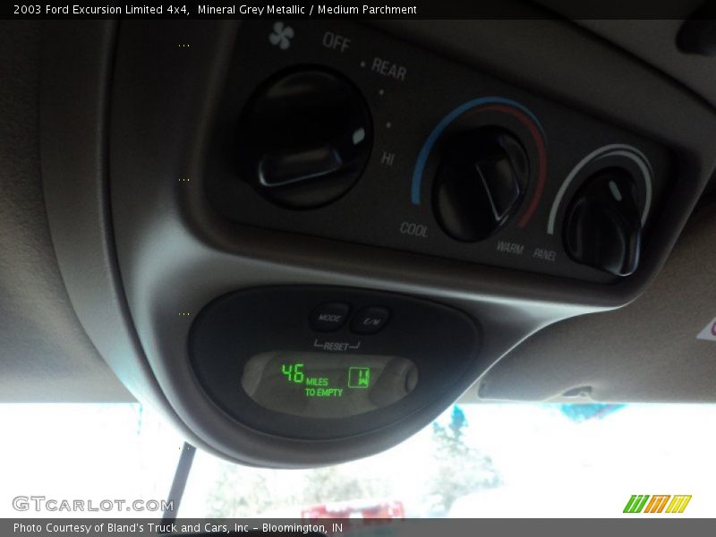 Mineral Grey Metallic / Medium Parchment 2003 Ford Excursion Limited 4x4