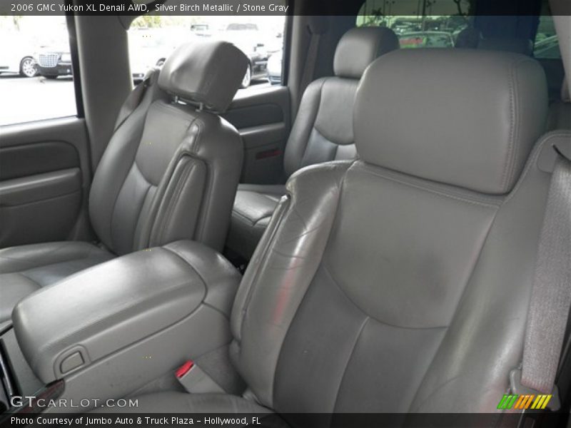 Silver Birch Metallic / Stone Gray 2006 GMC Yukon XL Denali AWD