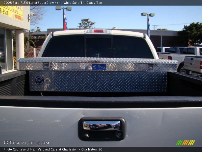 White Sand Tri-Coat / Tan 2008 Ford F150 Lariat SuperCrew 4x4