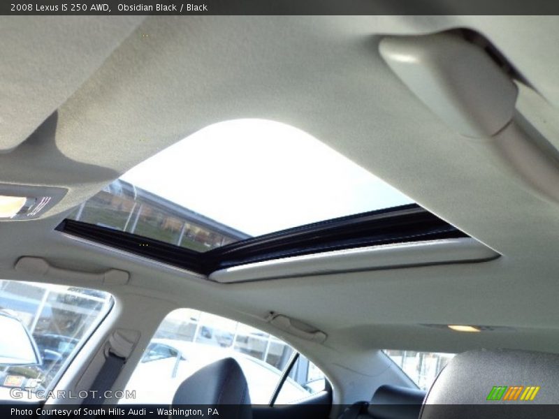 Obsidian Black / Black 2008 Lexus IS 250 AWD