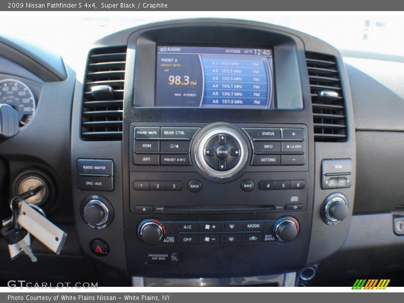 Super Black / Graphite 2009 Nissan Pathfinder S 4x4