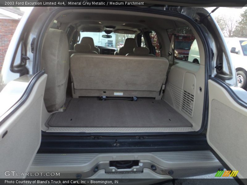 Mineral Grey Metallic / Medium Parchment 2003 Ford Excursion Limited 4x4