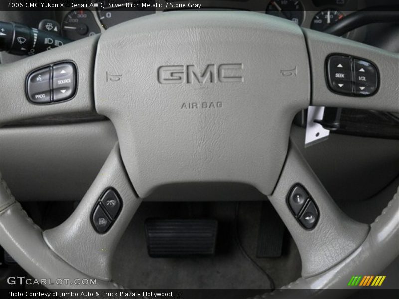 Silver Birch Metallic / Stone Gray 2006 GMC Yukon XL Denali AWD