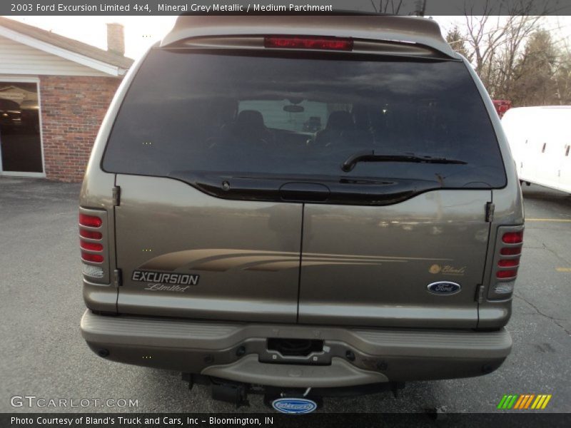 Mineral Grey Metallic / Medium Parchment 2003 Ford Excursion Limited 4x4