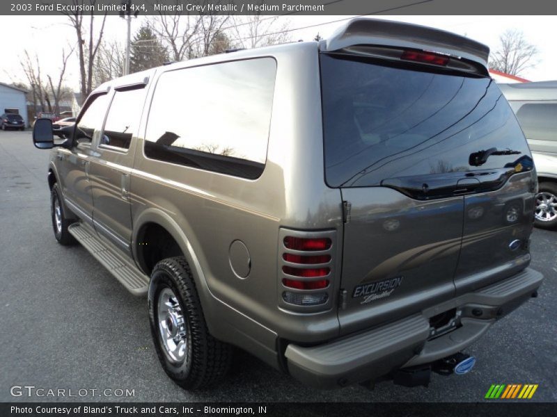 Mineral Grey Metallic / Medium Parchment 2003 Ford Excursion Limited 4x4