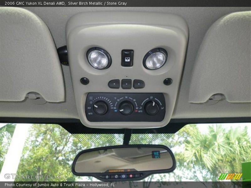 Silver Birch Metallic / Stone Gray 2006 GMC Yukon XL Denali AWD