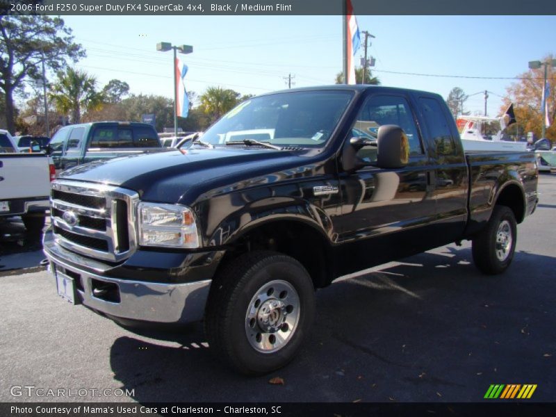 Black / Medium Flint 2006 Ford F250 Super Duty FX4 SuperCab 4x4