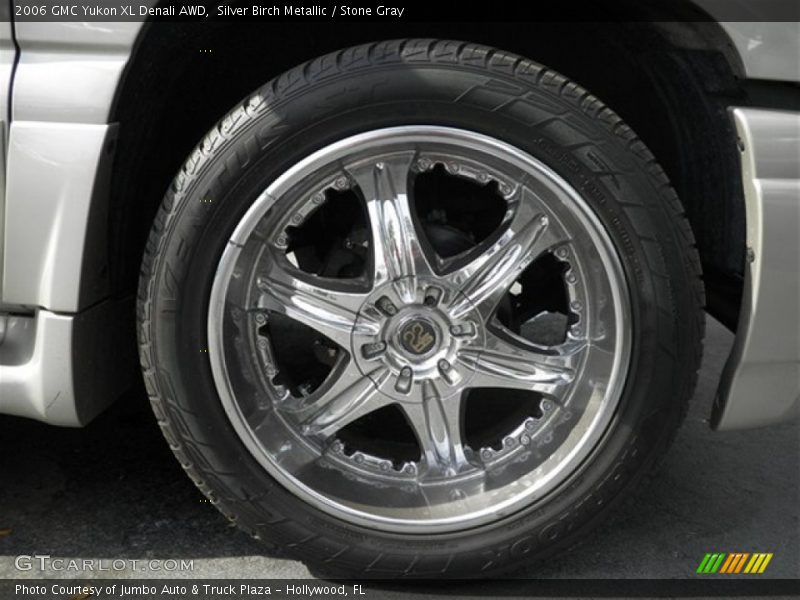 Silver Birch Metallic / Stone Gray 2006 GMC Yukon XL Denali AWD