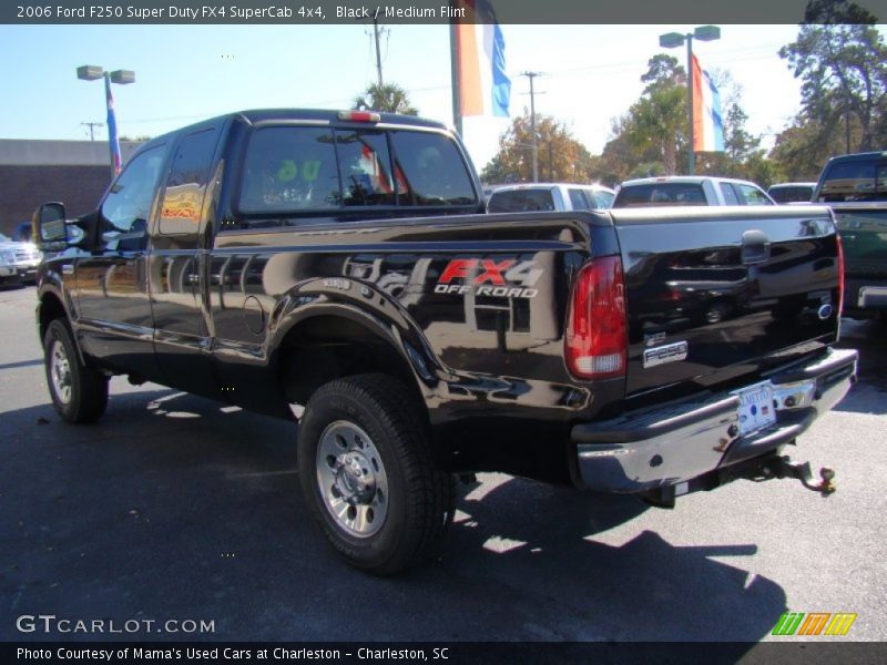 Black / Medium Flint 2006 Ford F250 Super Duty FX4 SuperCab 4x4