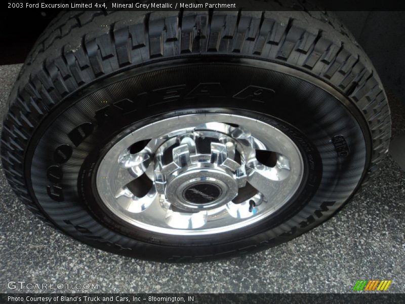 Mineral Grey Metallic / Medium Parchment 2003 Ford Excursion Limited 4x4