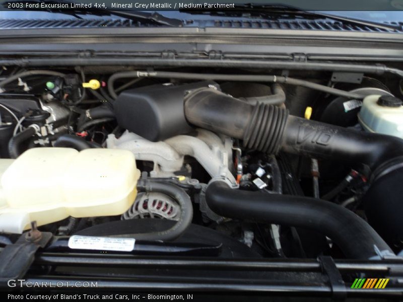 Mineral Grey Metallic / Medium Parchment 2003 Ford Excursion Limited 4x4