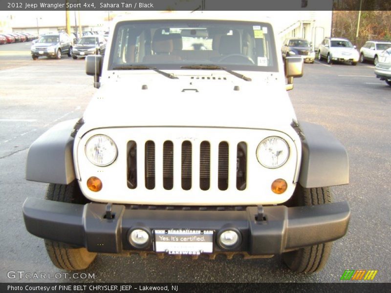 Sahara Tan / Black 2012 Jeep Wrangler Sport 4x4