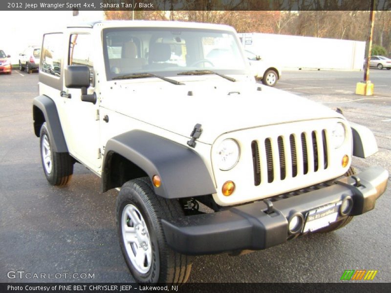 Sahara Tan / Black 2012 Jeep Wrangler Sport 4x4