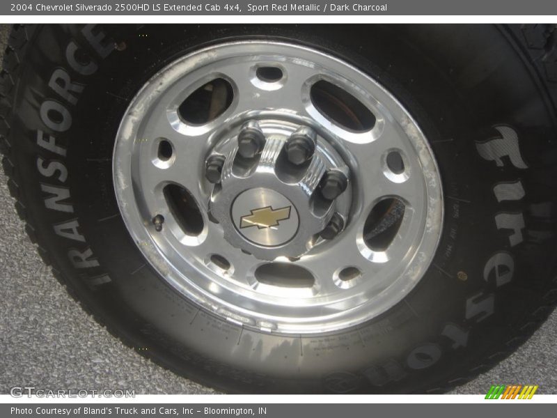 Sport Red Metallic / Dark Charcoal 2004 Chevrolet Silverado 2500HD LS Extended Cab 4x4