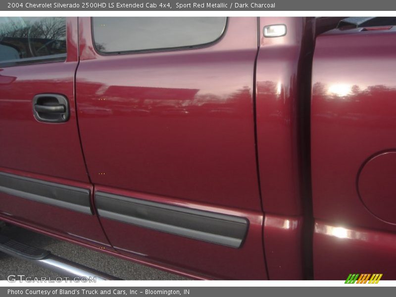 Sport Red Metallic / Dark Charcoal 2004 Chevrolet Silverado 2500HD LS Extended Cab 4x4