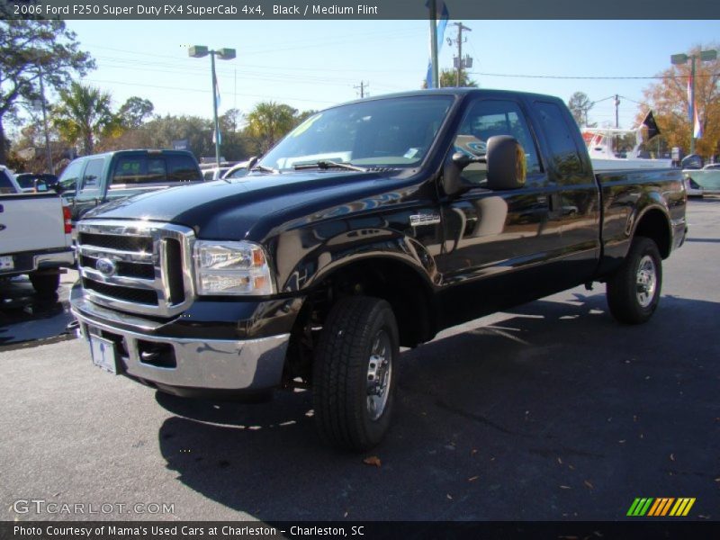 Black / Medium Flint 2006 Ford F250 Super Duty FX4 SuperCab 4x4