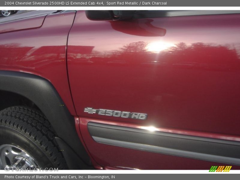Sport Red Metallic / Dark Charcoal 2004 Chevrolet Silverado 2500HD LS Extended Cab 4x4