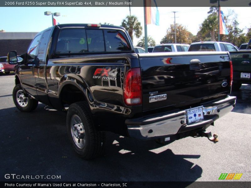 Black / Medium Flint 2006 Ford F250 Super Duty FX4 SuperCab 4x4