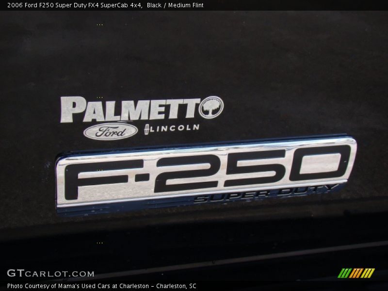 Black / Medium Flint 2006 Ford F250 Super Duty FX4 SuperCab 4x4