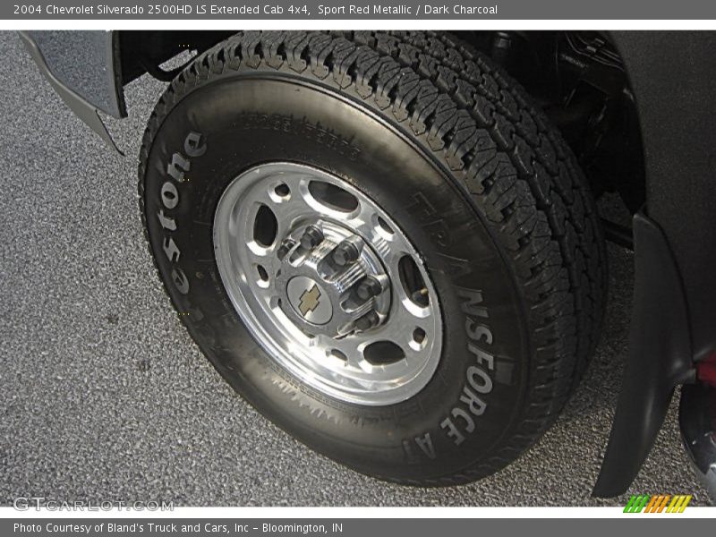 Sport Red Metallic / Dark Charcoal 2004 Chevrolet Silverado 2500HD LS Extended Cab 4x4