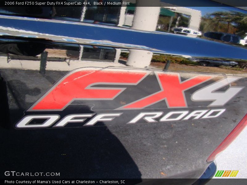 Black / Medium Flint 2006 Ford F250 Super Duty FX4 SuperCab 4x4