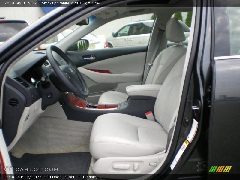 Smokey Granite Mica / Light Gray 2009 Lexus ES 350