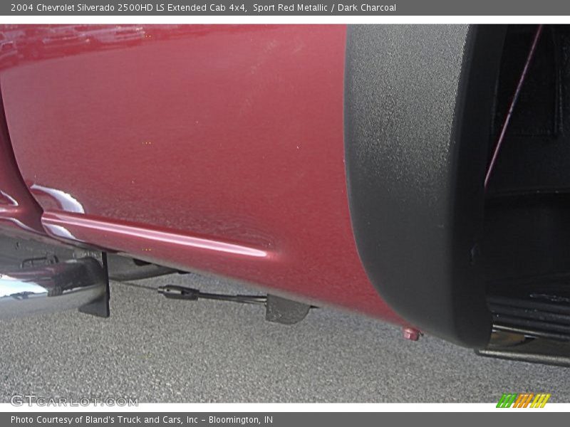 Sport Red Metallic / Dark Charcoal 2004 Chevrolet Silverado 2500HD LS Extended Cab 4x4