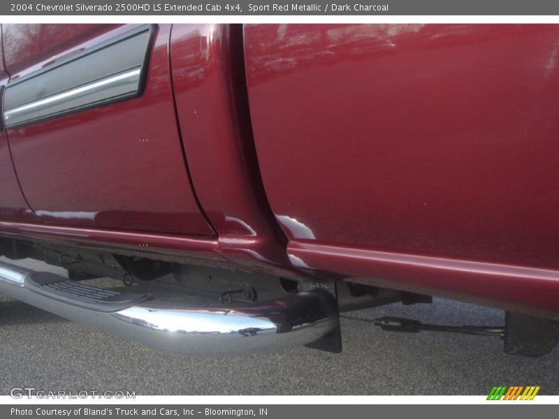 Sport Red Metallic / Dark Charcoal 2004 Chevrolet Silverado 2500HD LS Extended Cab 4x4