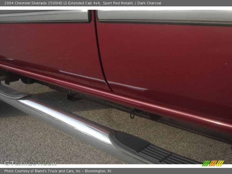 Sport Red Metallic / Dark Charcoal 2004 Chevrolet Silverado 2500HD LS Extended Cab 4x4