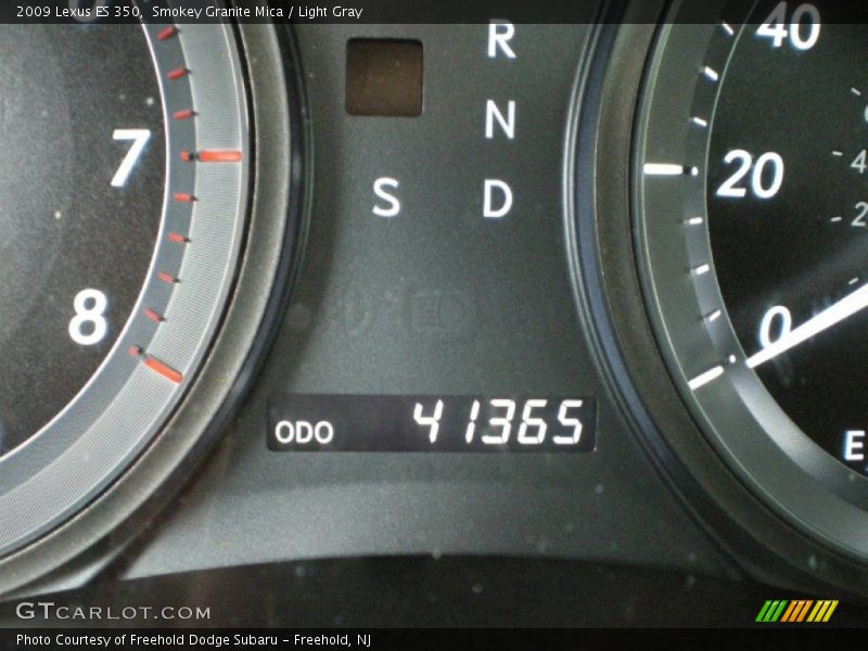 Smokey Granite Mica / Light Gray 2009 Lexus ES 350