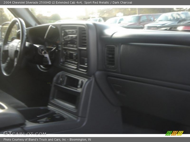 Sport Red Metallic / Dark Charcoal 2004 Chevrolet Silverado 2500HD LS Extended Cab 4x4