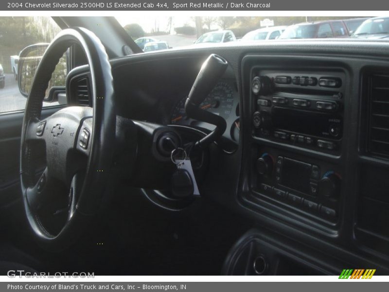 Sport Red Metallic / Dark Charcoal 2004 Chevrolet Silverado 2500HD LS Extended Cab 4x4