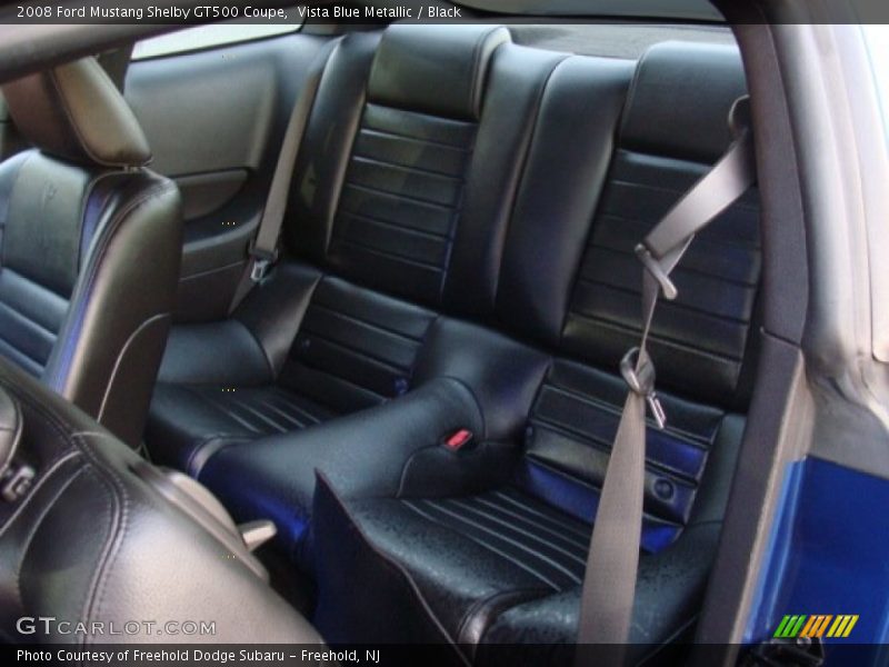 Rear Seat of 2008 Mustang Shelby GT500 Coupe