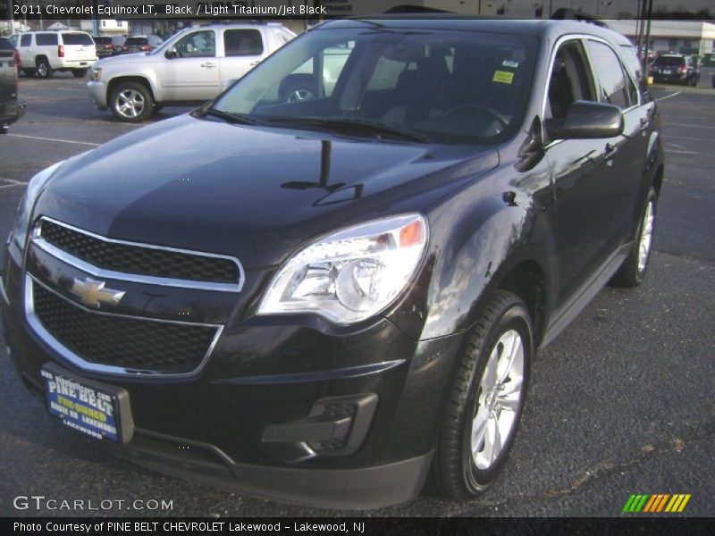 Black / Light Titanium/Jet Black 2011 Chevrolet Equinox LT
