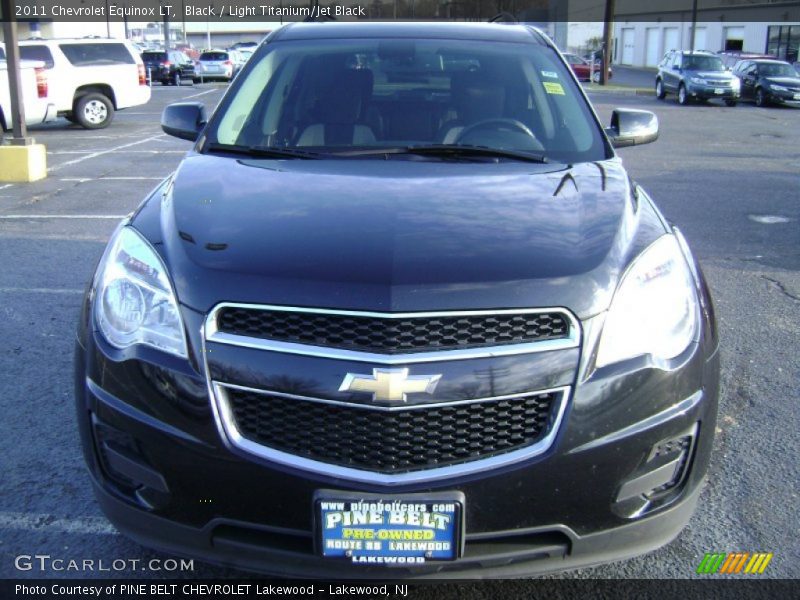 Black / Light Titanium/Jet Black 2011 Chevrolet Equinox LT