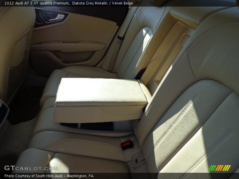Dakota Grey Metallic / Velvet Beige 2012 Audi A7 3.0T quattro Premium