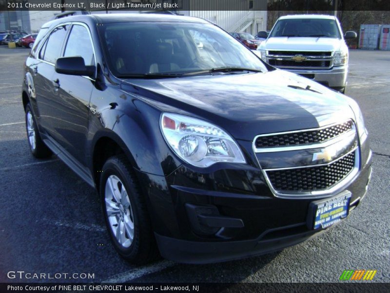 Black / Light Titanium/Jet Black 2011 Chevrolet Equinox LT