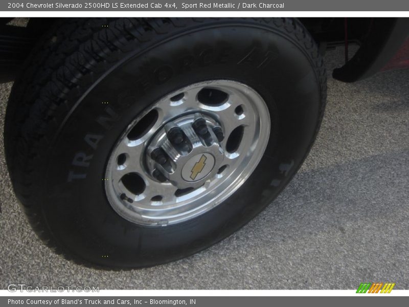 Sport Red Metallic / Dark Charcoal 2004 Chevrolet Silverado 2500HD LS Extended Cab 4x4