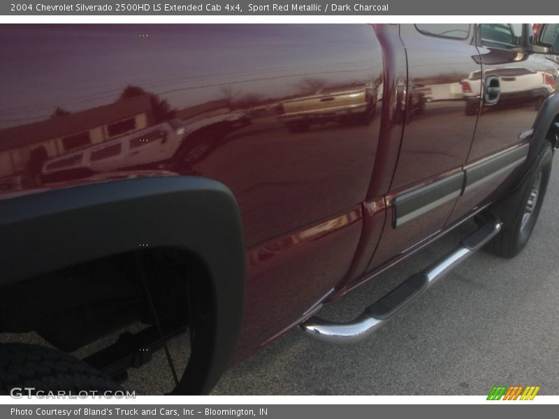Sport Red Metallic / Dark Charcoal 2004 Chevrolet Silverado 2500HD LS Extended Cab 4x4