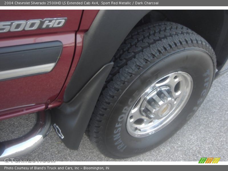 Sport Red Metallic / Dark Charcoal 2004 Chevrolet Silverado 2500HD LS Extended Cab 4x4