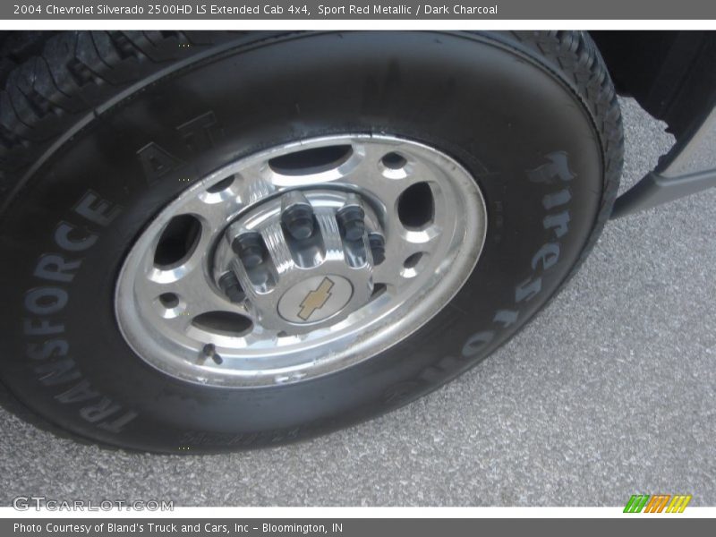 Sport Red Metallic / Dark Charcoal 2004 Chevrolet Silverado 2500HD LS Extended Cab 4x4