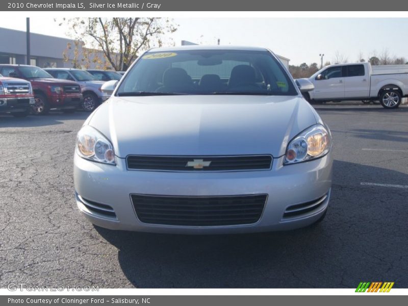 Silver Ice Metallic / Gray 2010 Chevrolet Impala LS