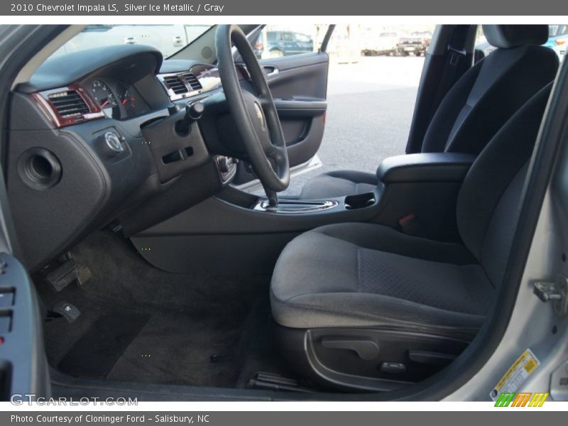 Silver Ice Metallic / Gray 2010 Chevrolet Impala LS