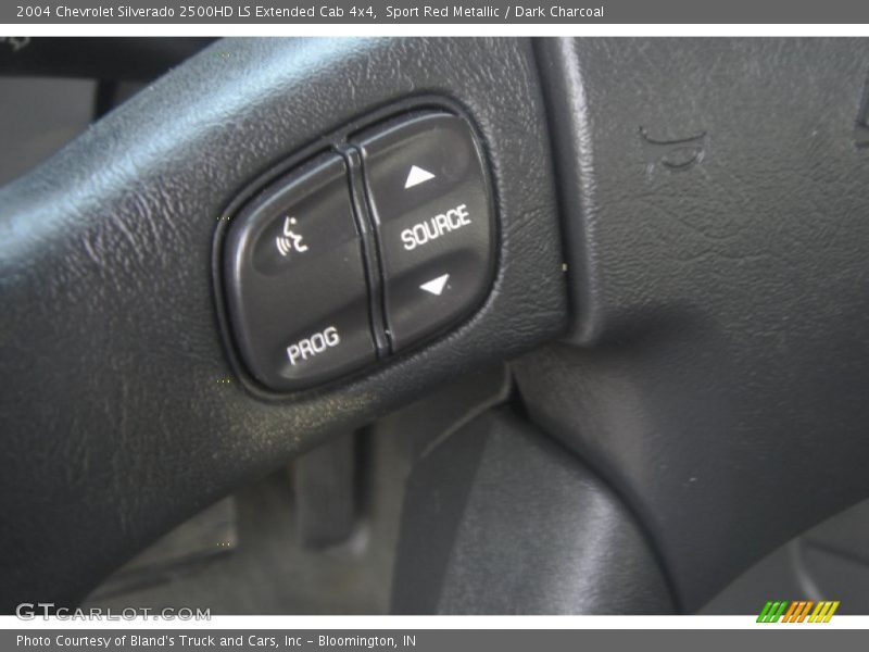 Sport Red Metallic / Dark Charcoal 2004 Chevrolet Silverado 2500HD LS Extended Cab 4x4