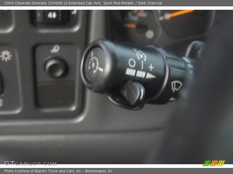 Sport Red Metallic / Dark Charcoal 2004 Chevrolet Silverado 2500HD LS Extended Cab 4x4