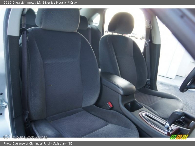 Silver Ice Metallic / Gray 2010 Chevrolet Impala LS