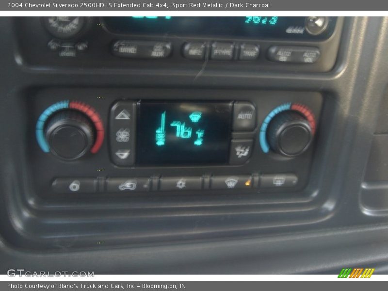 Sport Red Metallic / Dark Charcoal 2004 Chevrolet Silverado 2500HD LS Extended Cab 4x4