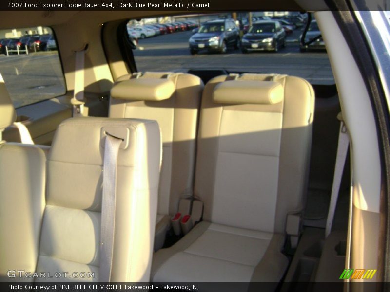 Dark Blue Pearl Metallic / Camel 2007 Ford Explorer Eddie Bauer 4x4