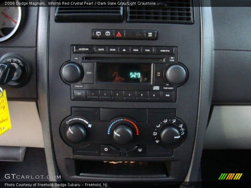 Inferno Red Crystal Pearl / Dark Slate Gray/Light Graystone 2006 Dodge Magnum