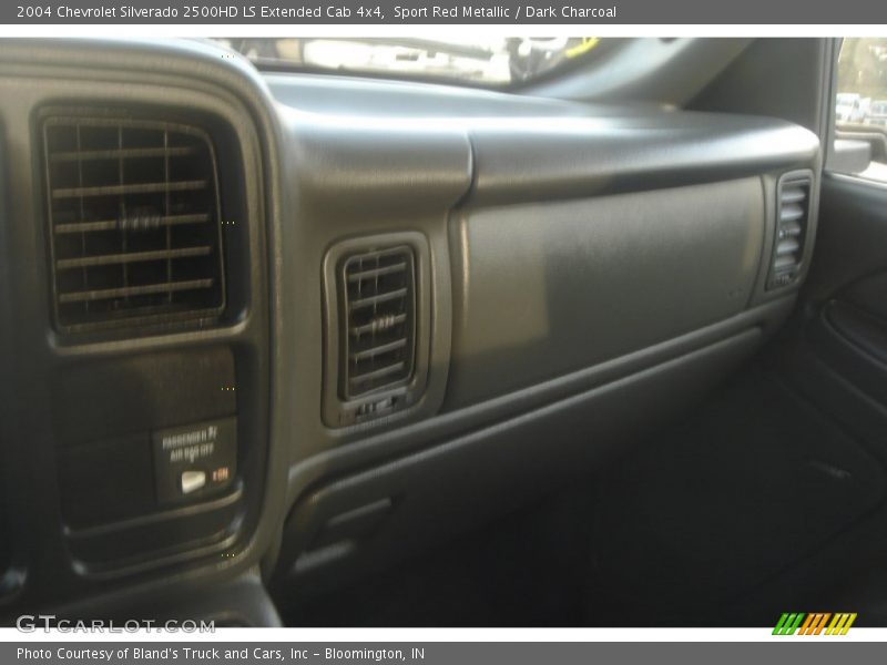 Sport Red Metallic / Dark Charcoal 2004 Chevrolet Silverado 2500HD LS Extended Cab 4x4